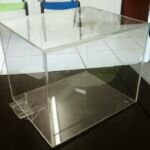 Caixa para experiência laboratorial