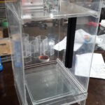 Caixa para experimento laboratorial